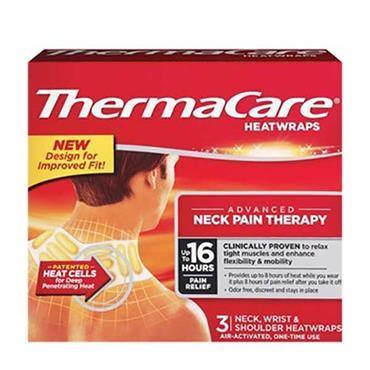ThermaCare 12 Hour Heatwraps Upper Back Neck Shoulder & Wrist 3 Pack - Medipharm Online - Cheap Online Pharmacy Dublin Ireland Europe Best Price