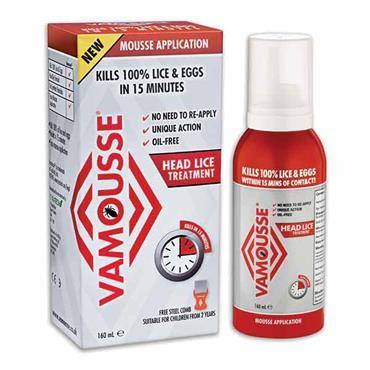 Vamousse Head Lice Treatment 160ml - Medipharm Online - Cheap Online Pharmacy Dublin Ireland Europe Best Price