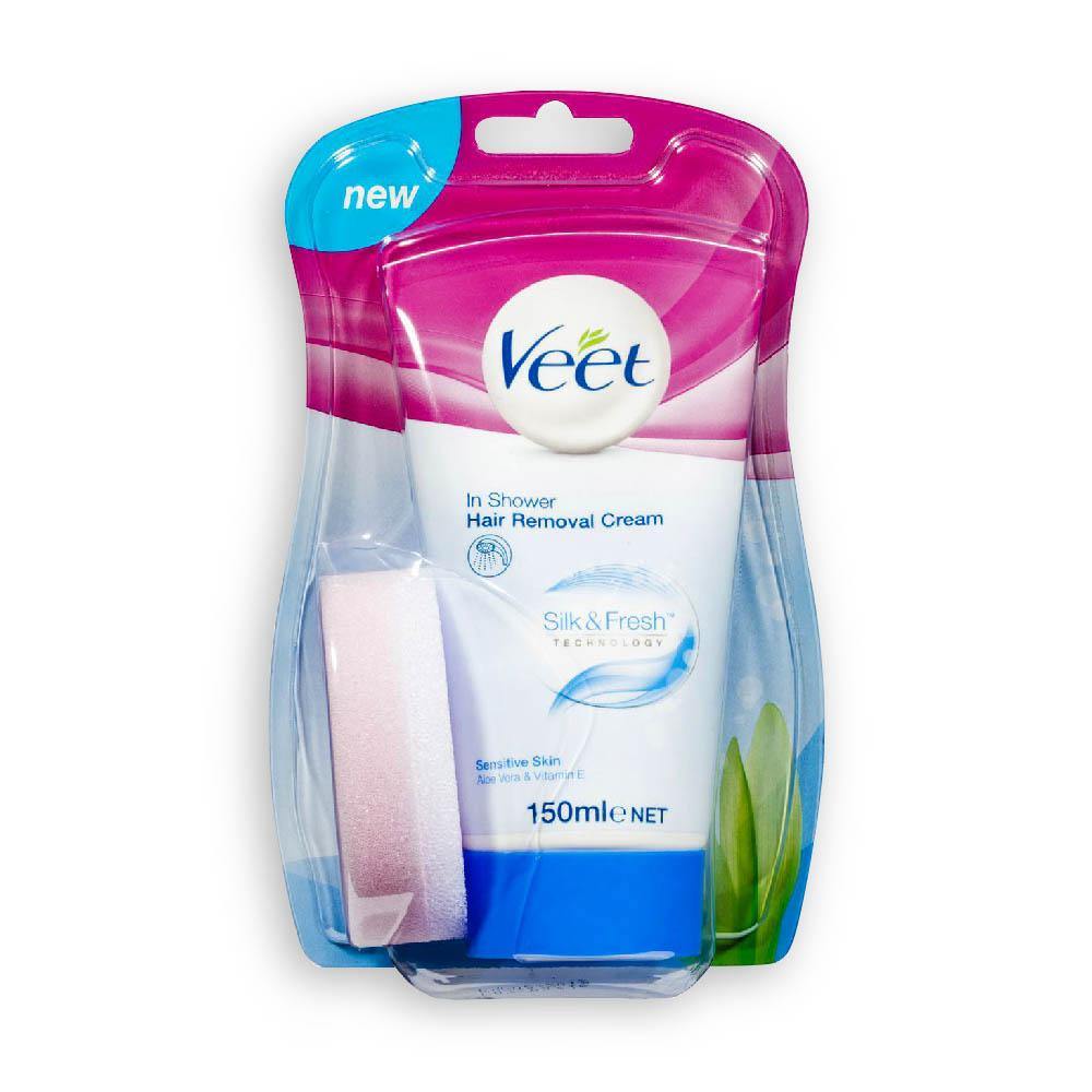 Veet - Cream In Shower Sensitive - 150ml - Medipharm Online - Cheap Online Pharmacy Dublin Ireland Europe Best Price