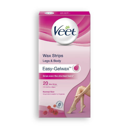 Veet  - Wax Strips Mini Normal - 20s - Medipharm Online - Cheap Online Pharmacy Dublin Ireland Europe Best Price