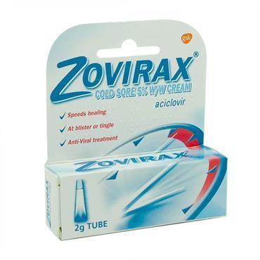 Zovirax Cold Sore Cream 5% Aciclovir 2g - Medipharm Online - Cheap Online Pharmacy Dublin Ireland Europe Best Price
