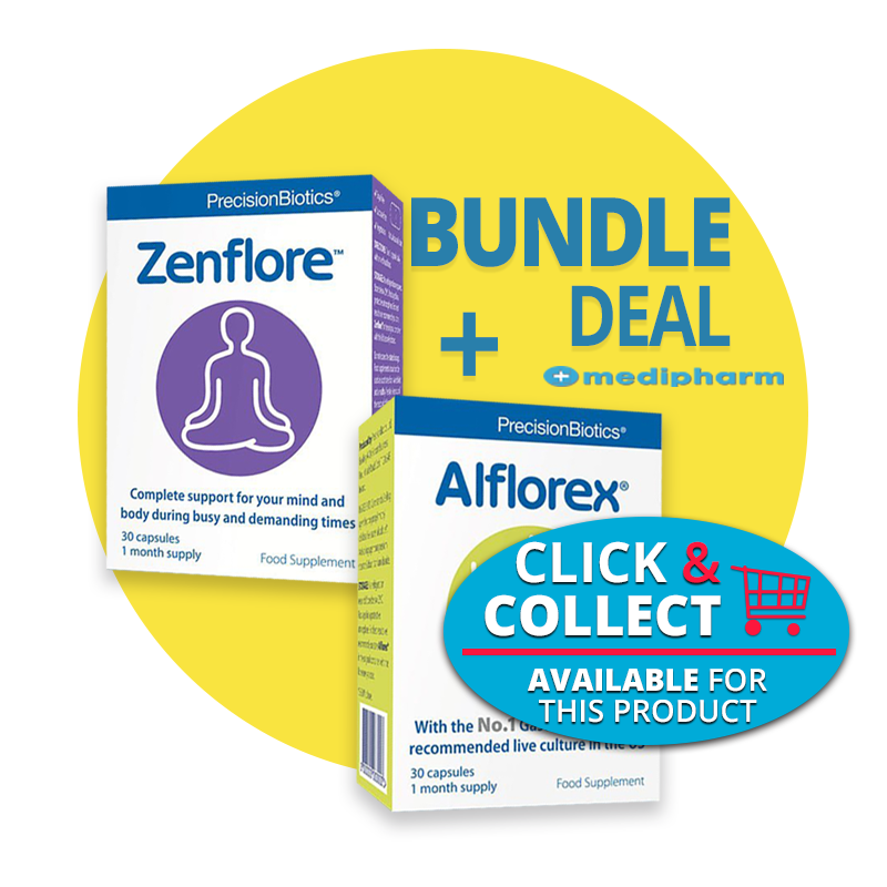 Bundle Deal Alflorex Precision Biotic 30 capsules + Zenflore Precision Biotic 30 capsules - Medipharm Online