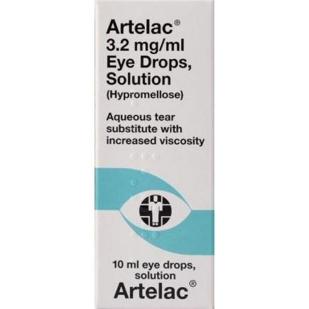 Artelac Hypromellose Eye Drops 10ml - Medipharm Online