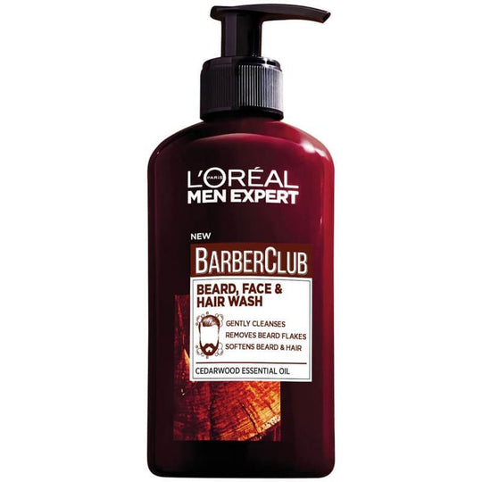 Loreal Men Expert Barber Club Beard, Face & Hair Wash - Medipharm Online