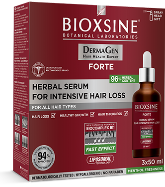 Bioxsine Forte Intensive Hair Loss Serum 3x 50ml