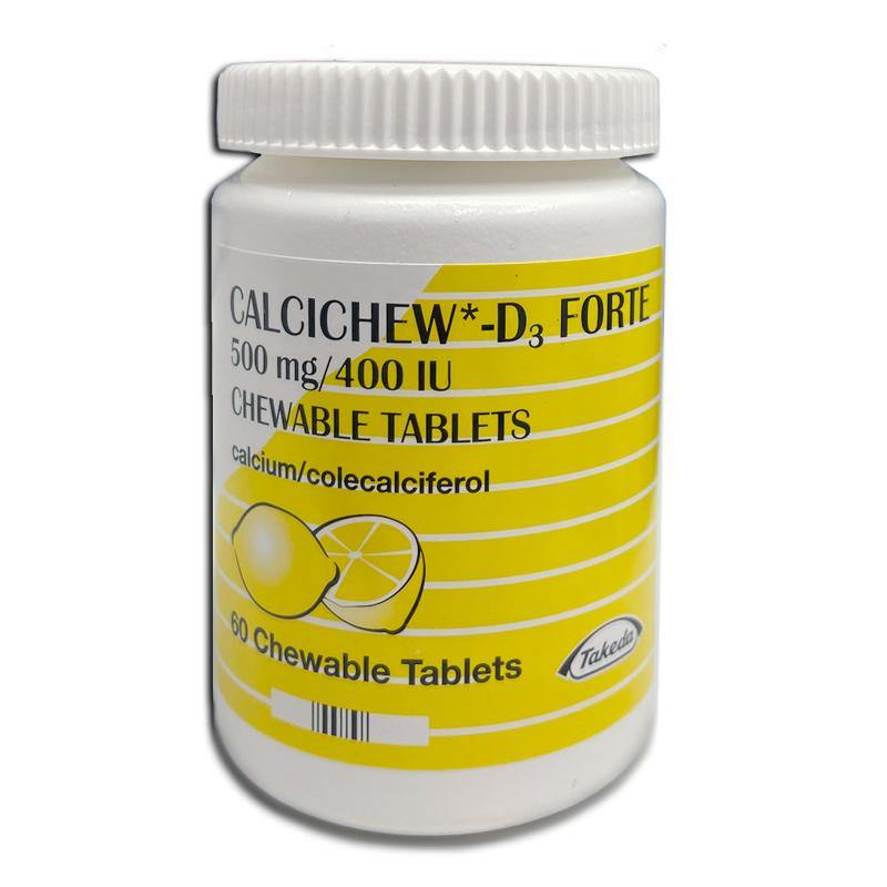 Calcichew D3 Forte Chewable Tablets 60 Pack - Medipharm Online