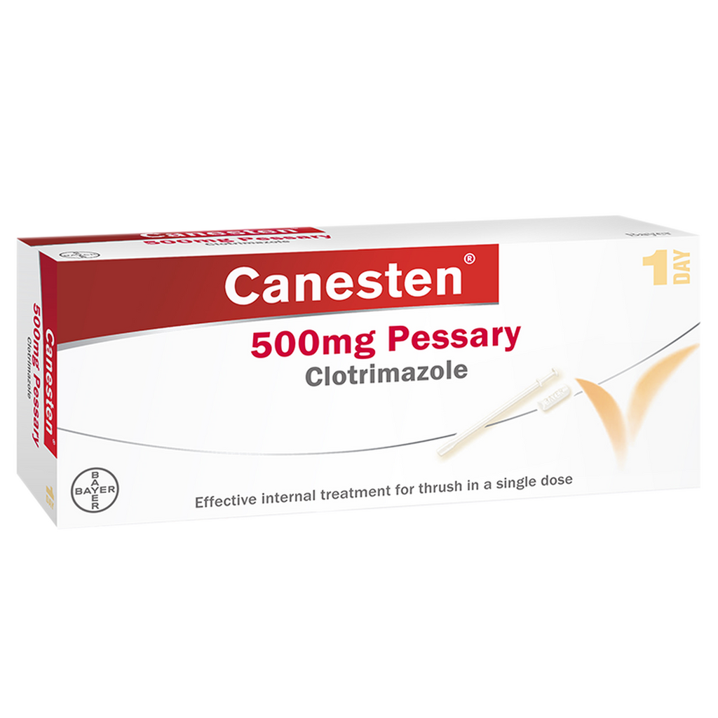 Canesten - Clotrimazole - 500mg Pessary - Medipharm Online