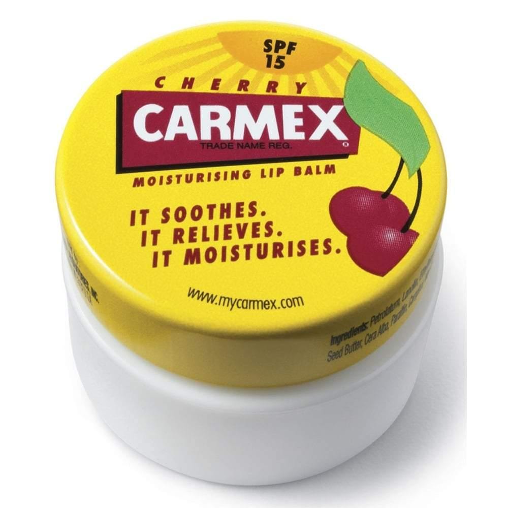 Carmex - Lip Balm Cherry SPF15 Pot - 7.5g - Medipharm Online - Cheap Online Pharmacy Dublin Ireland Europe Best Price