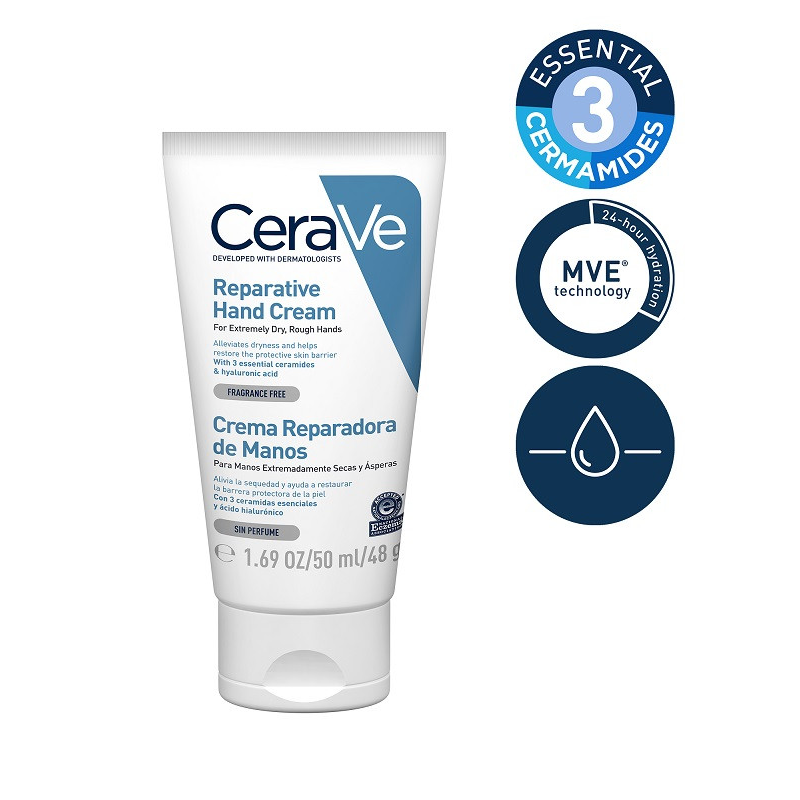 CeraVe - Reparative Hand Cream - 50ml - Medipharm Online - Cheap Online Pharmacy Dublin Ireland Europe Best Price