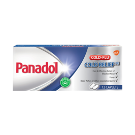 Panadol Cold and Flu Relief 12 Tablets - Medipharm Online - Cheap Online Pharmacy Dublin Ireland Europe Best Price