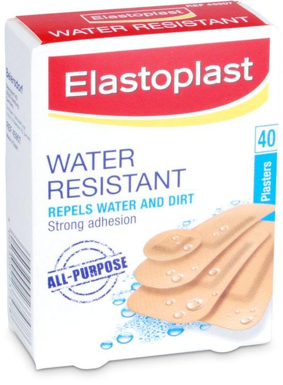 Elastoplast - Water Resistant Plasters - 40 Pack - Medipharm Online