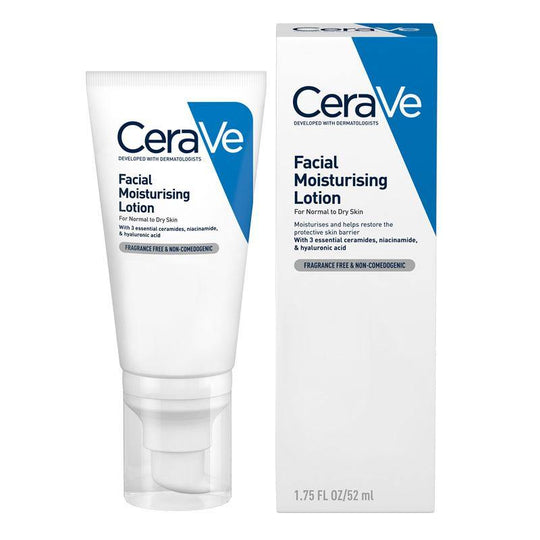 CeraVe PM Facial Moisturising Lotion For Normal to Dry Skin 52ML - Medipharm Online