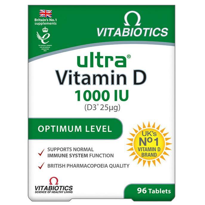 Vitabiotics Ultra Vitamin D 1000IU - Medipharm Online