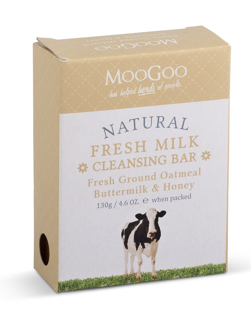 MooGoo Fresh Ground Oatmeal Cleansing Bar 130g - Medipharm Online