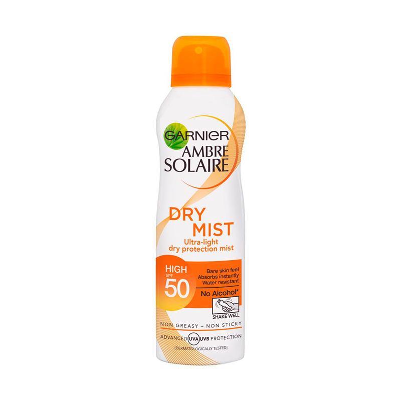Garnier Ambre Solaire - Dry Mist - Sun Cream Spray - SPF50 - 200ml - Medipharm Online - Cheap Online Pharmacy Dublin Ireland Europe Best Price