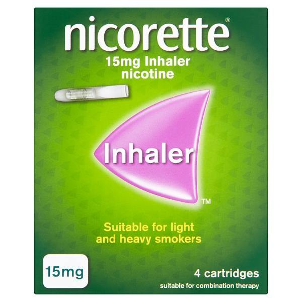 Nicorette Inhaler 15mg Refill Inhaler 4 Cartridges - Medipharm Online