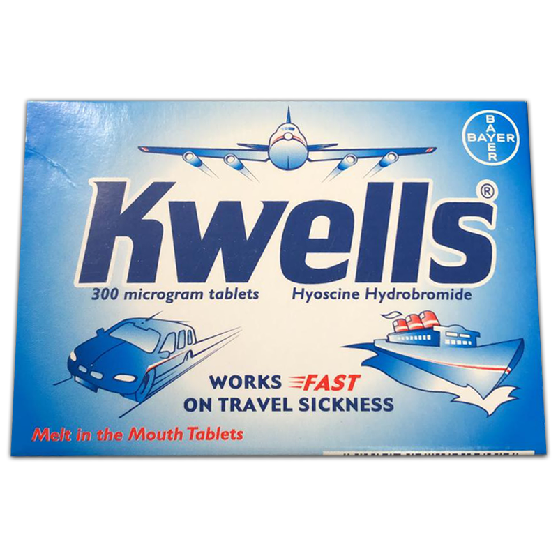 Kwells Hyoscine Travel Sickness Tablets 12 Pack - Medipharm Online
