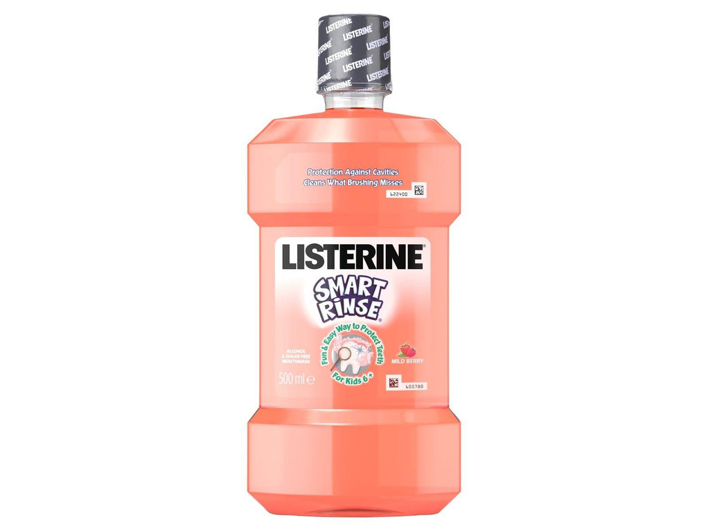 Listerine - Smartrinse Berry - 500ml - Medipharm Online - Cheap Online Pharmacy Dublin Ireland Europe Best Price