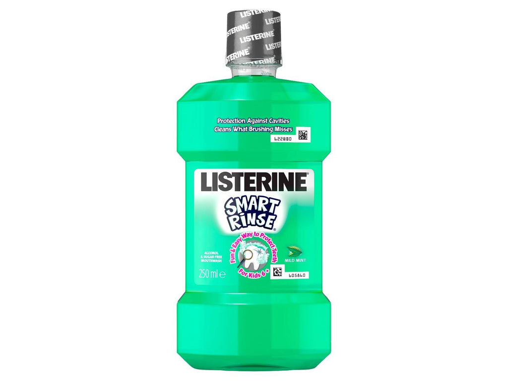 Listerine - Smart Rinse Mint - 250ml - Medipharm Online - Cheap Online Pharmacy Dublin Ireland Europe Best Price