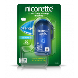 Nicorette Cools Icy Mint 2mg Lozenges 20 Pack - Medipharm Online