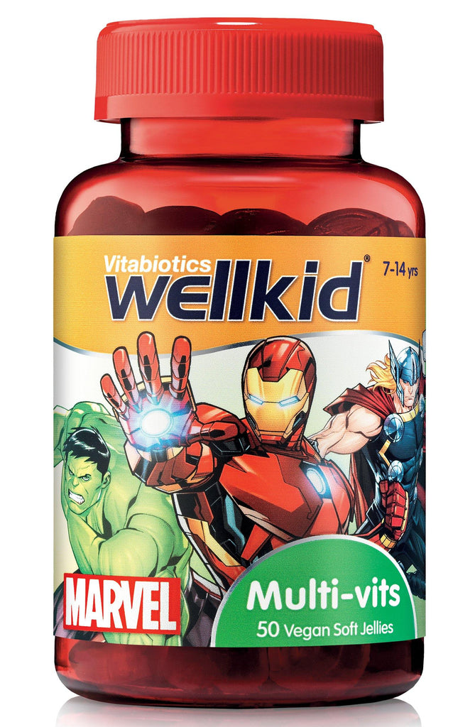 Vitabiotics Wellkid Marvel Multi-Vitamin 50 Gummies - Medipharm Online