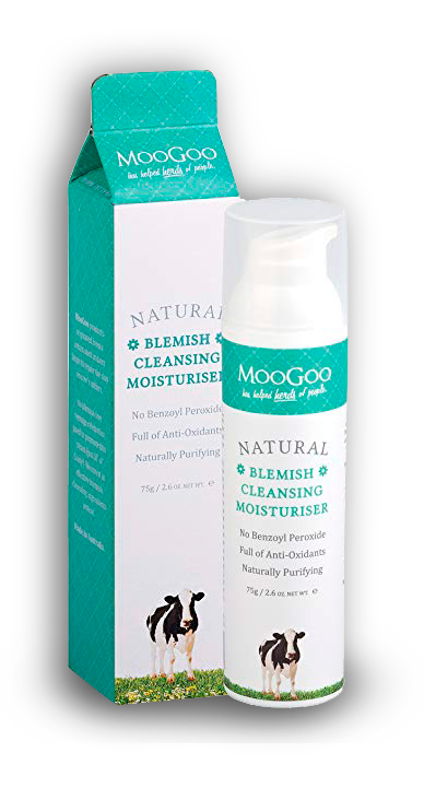 MooGoo - Natural Blemish Cleansing Moisturiser - 75g - Medipharm Online - Cheap Online Pharmacy Dublin Ireland Europe Best Price
