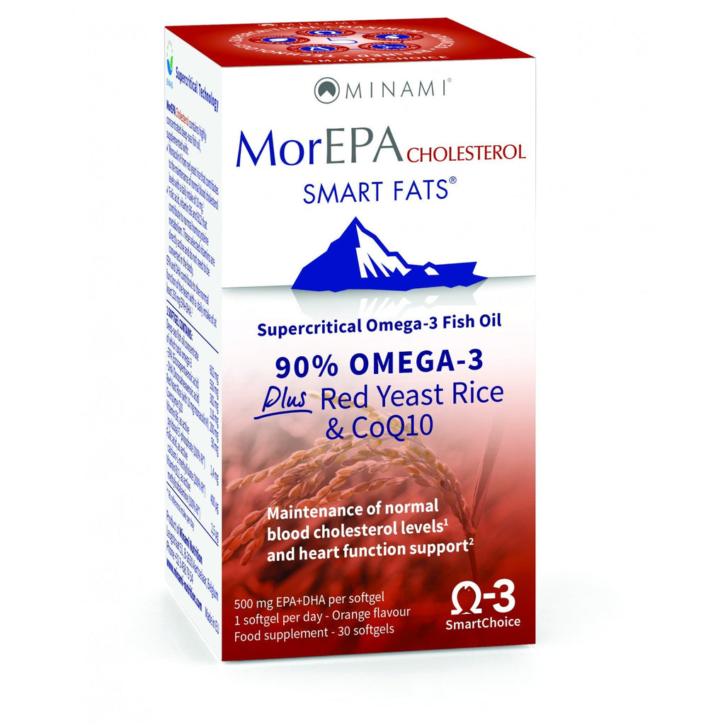 MorEPA Smart Fats Caps Choesterol 30 Caps - Medipharm Online - Cheap Online Pharmacy Dublin Ireland Europe Best Price