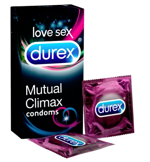 Durex Condoms Mutual Climax 12 Pack - Medipharm Online