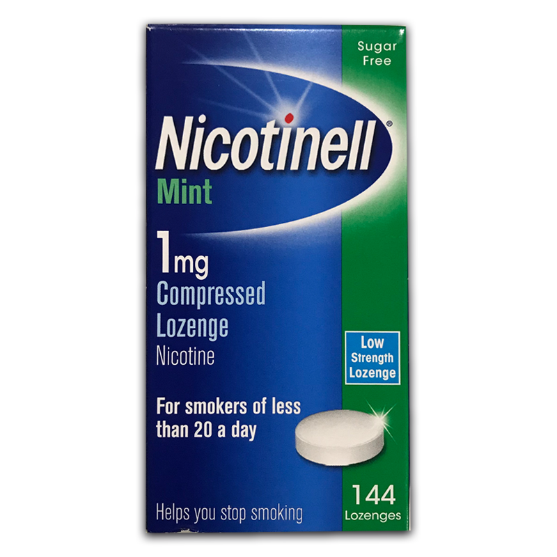 Nicotinell - 1mg - Mint Lozenge - 144 Pack - Medipharm Online - Cheap Online Pharmacy Dublin Ireland Europe Best Price