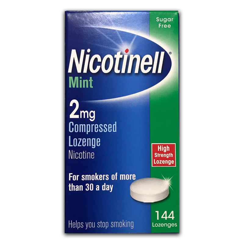 Nicotinell - 2mg - Mint Lozenge - 144 Pack - Medipharm Online - Cheap Online Pharmacy Dublin Ireland Europe Best Price