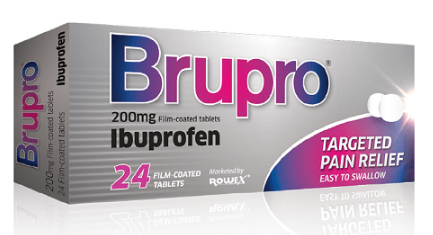 Brupro Ibuprofen 200mg Tablet - Medipharm Online - Cheap Online Pharmacy Dublin Ireland Europe Best Price