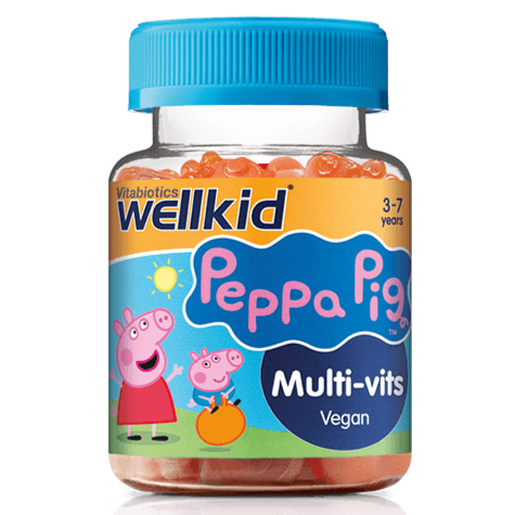 Vitabiotics Wellkid Peppa Pig Multi-Vitamin 30 Gummies - Medipharm Online