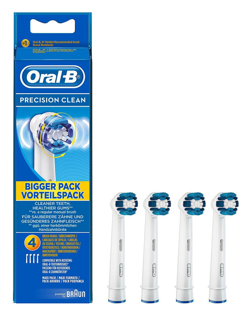 Oral-B Precision Clean Brush Heads 4 Pack - Medipharm Online