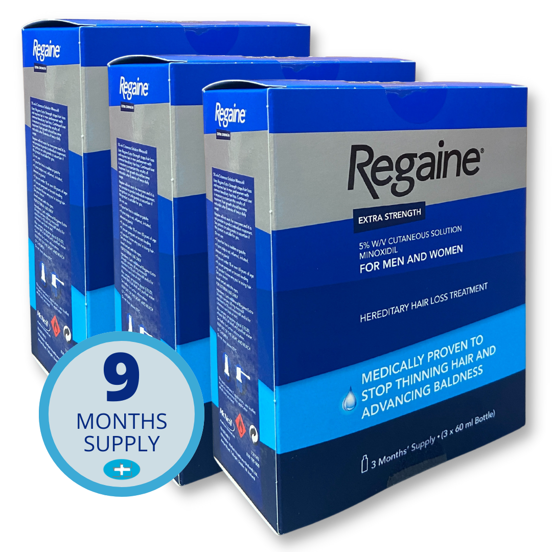 Regaine Extra Strength Solution For Men and Women 5 Minoxidil