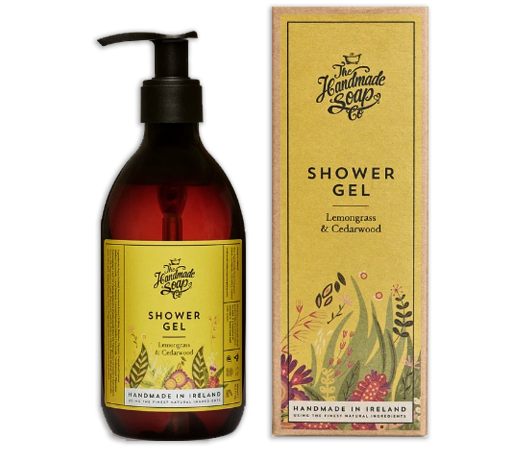 The Handmade Soap Company Lemongrass & Cedarwood Shower Gel 300ml - Medipharm Online