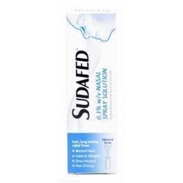 Sudafed Nasal Spray 0.1% Xylometazoline 15ml - Medipharm Online - Cheap Online Pharmacy Dublin Ireland Europe Best Price