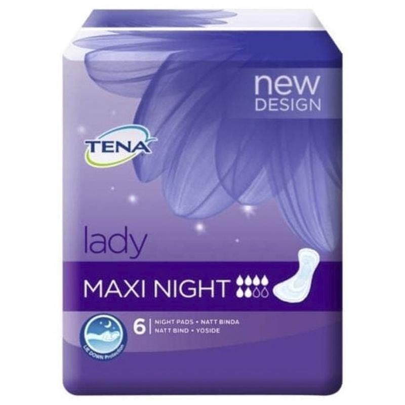 Tena Lady Maxi Night 6 Pack - Medipharm Online
