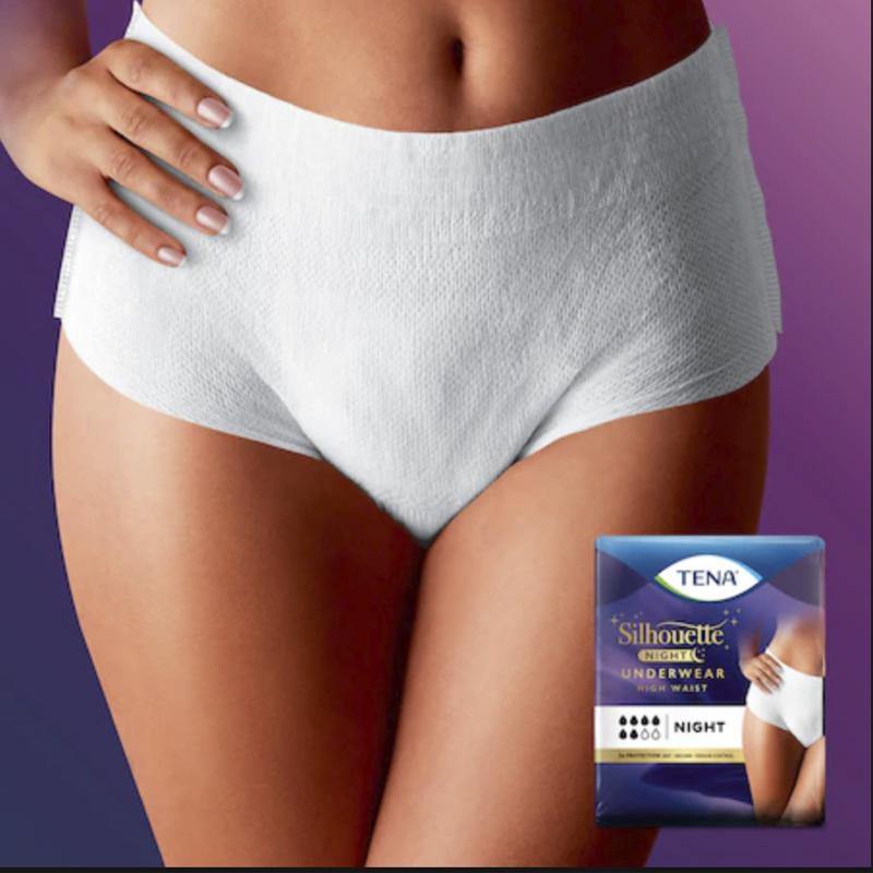 Tena Lady Silhouette Pants Plus White - Medipharm Online