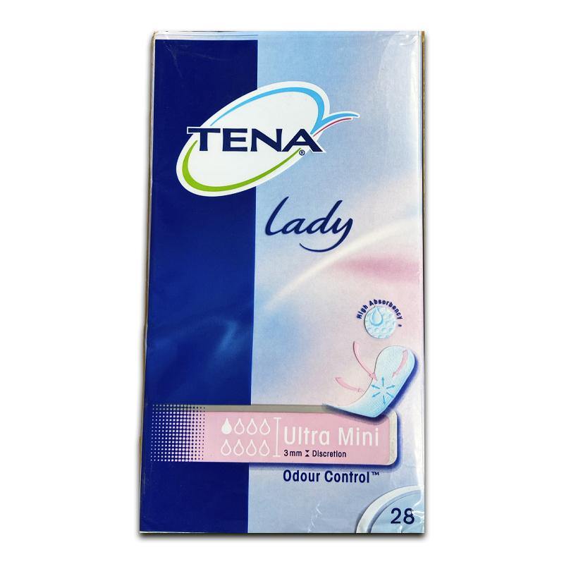 Tena Lady Ultra Mini Pads 28 Pack - Medipharm Online