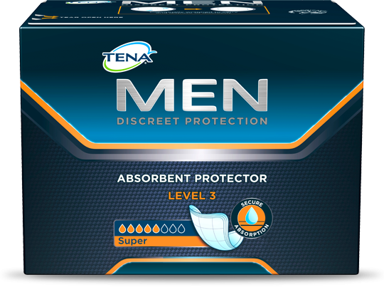TENA Men Absorbent Protector Level 3 Pads x 8
