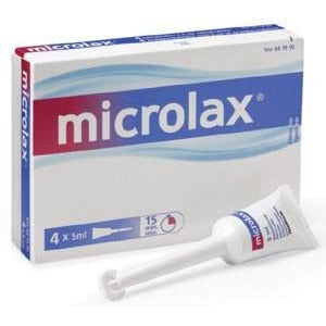 Microlax Rectal Solution 4x5ml - Medipharm Online - Cheap Online Pharmacy Dublin Ireland Europe Best Price