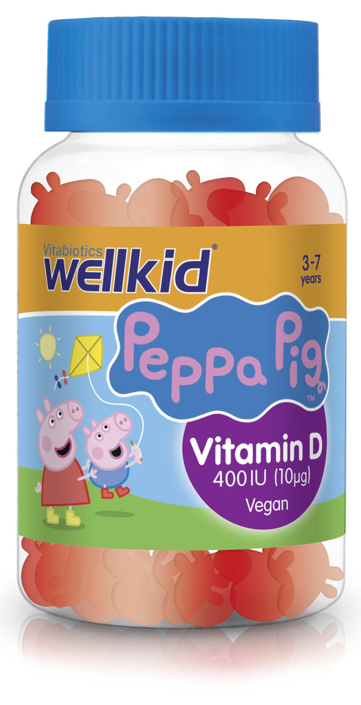 Vitabiotics Wellkid Peppa Pig Vitamin D 30 Gummies - Medipharm Online