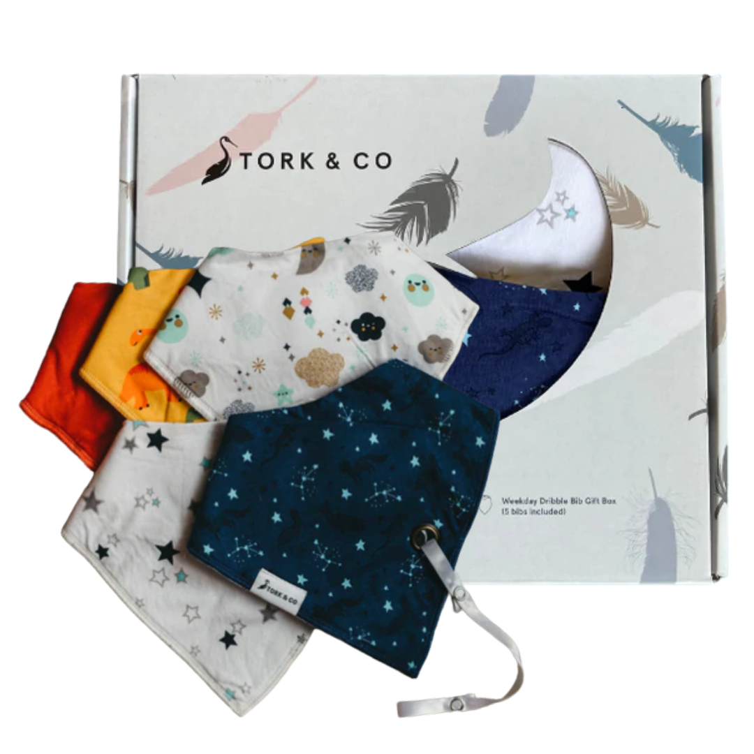 Stork & Co Weekday Dribbler Box - Boy